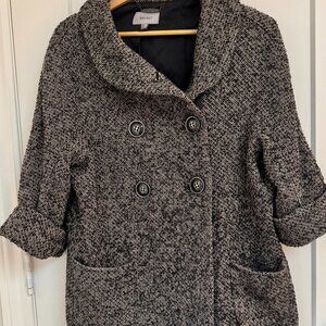 Mango tweed cropped trench - spring must have